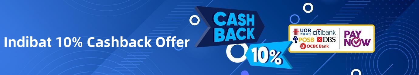 Indibat 10% Cashback Offer